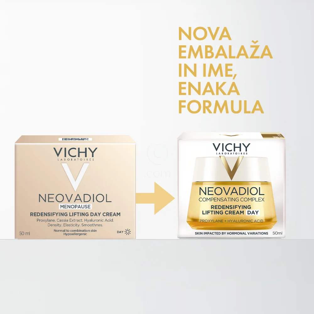 Vichy Neovadiol, dnevna nega za gostoto in polnost kože v menopavzi - za suho kožo (50 ml)